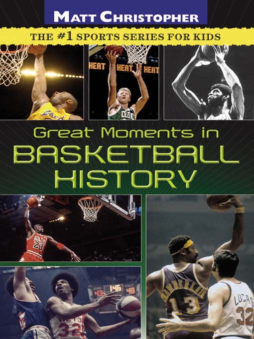 Cover image for Great Moments in Basketball History